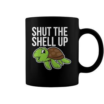 Funny Turtle Love- Shut The Shell Up Coffee Mug | Mazezy