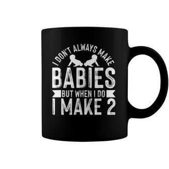 Funny Twins Dad Fathers Day - Twin Daddy Coffee Mug | Mazezy