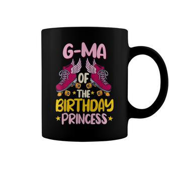 G-Ma Of The Birthday Princess Roller Skates Party Coffee Mug - Seseable