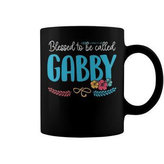 Gabby Grandma Gift Blessed To Be Called Gabby Coffee Mug - Seseable