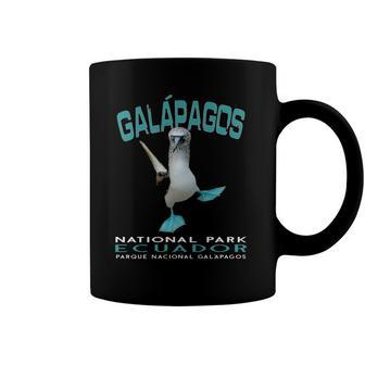 Galapagos National Park Ecuador Blue Footed Boobies Keepsake Coffee Mug | Mazezy