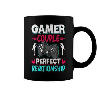 Gamer Couple Perfect Relationship Video Gamer Gaming Coffee Mug - Seseable
