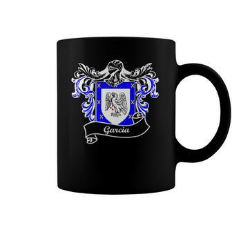 Garcia Coat Of Arms Surname Last Name Family Crest Coffee Mug | Mazezy