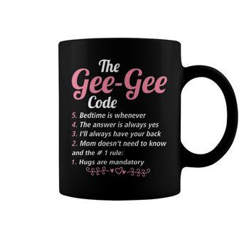 Gee Gee Grandma Gift The Gee Gee Code Coffee Mug - Seseable