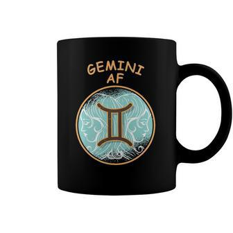 Gemini Af Zodiac Sign Gemini Coffee Mug | Mazezy