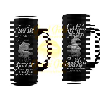 Gemini Girl Birthday Good Girls Go To Heaven Gemini Girls Go Everywhere Coffee Mug | Seseable UK