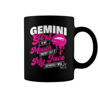 Gemini Girl - Zodiac Sign Astrology Symbol Horoscope Reader Coffee Mug | Mazezy