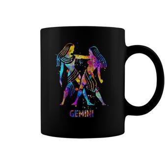Gemini Zodiac Sign Constellations Gift Coffee Mug | Mazezy
