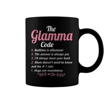 Glamma Grandma Gift The Glamma Code Coffee Mug - Seseable