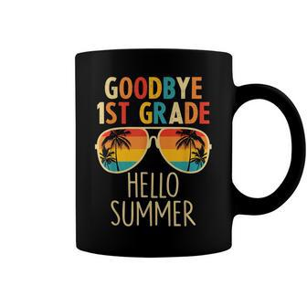 Goodbye 1St Grade Hello Summer Last Day Of School Boys Kids V2 Coffee Mug | Mazezy