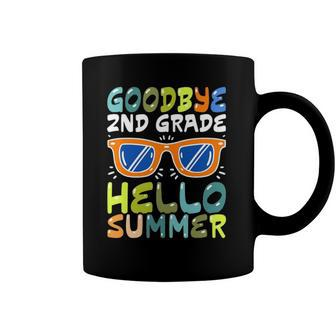 Goodbye 2Nd Grade Hello Summer Sunglasses Last Day Of School Coffee Mug | Mazezy AU