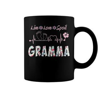 Gramma Grandma Gift Gramma Grandma Live Love Spoil Coffee Mug - Seseable