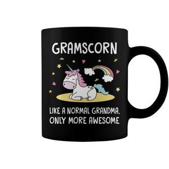 Grams Grandma Gift Grams Unicorn Coffee Mug - Seseable