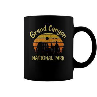 Grand Canyon National Park Hiking Travel Retro Gift Coffee Mug | Mazezy