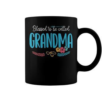 Grandma Gift Blessed To Be Called Grandma Coffee Mug - Seseable