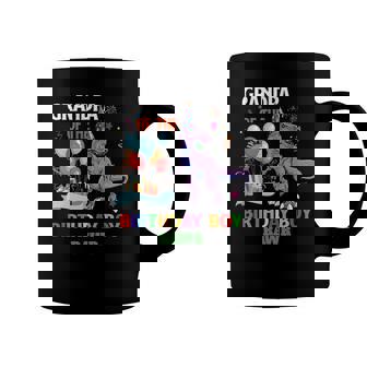 Grandpa Dinosaur Funny Cute Birthday Boy Family Apparel Coffee Mug | Mazezy