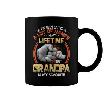 Grandpa Gift A Lot Of Name But Grandpa Is My Favorite Coffee Mug - Seseable