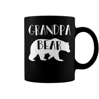 Grandpa Gift Grandpa Bear Coffee Mug - Seseable