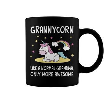 Granny Grandma Gift Granny Unicorn Coffee Mug - Seseable