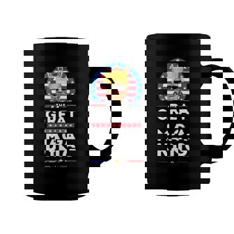 Great Maga King Trump Biden Political Ultra Mega Proud Coffee Mug | Mazezy