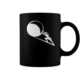 Greek Mythology Sisyphus Gift Coffee Mug | Mazezy