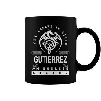 Gutierrez Name Gift Gutierrez An Enless Legend Coffee Mug - Seseable