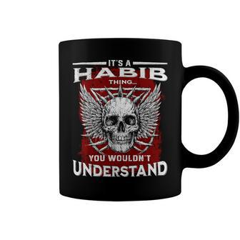 Habib Name Shirt Habib Family Name Coffee Mug - Monsterry