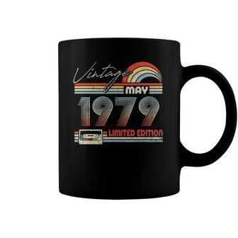 Happy 43Rd Birthday Vintage May 1979 43 Years Old Coffee Mug | Mazezy