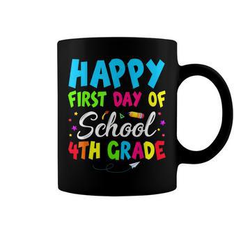 Happy First Day Of School 4Th Grade For Boy Kid Girl Student Coffee Mug - Seseable