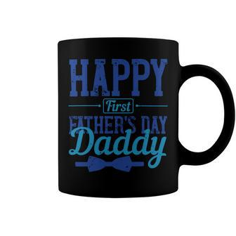 Happy First Fathers Day Daddy Coffee Mug - Monsterry DE