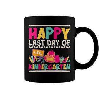 Happy Last Day Of Kindergarten Kindergarten Graduate Kids Coffee Mug - Seseable