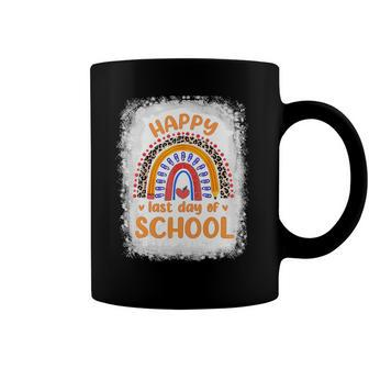 Happy Last Day Of School Rainbow Funny Summer Vacation Coffee Mug | Mazezy