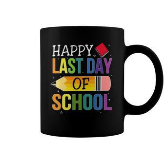Happy Last Day Of School Teacher Kids Student Graduation Coffee Mug | Mazezy
