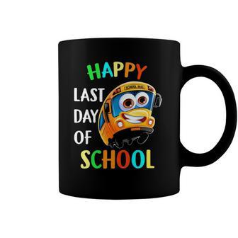 Happy Last Of Day School Bus Driver Teacher Student Parent Coffee Mug | Mazezy