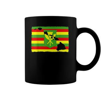 Hawaii Kanaka Maoli Flag Proud To Be Hawaiian Coffee Mug | Mazezy