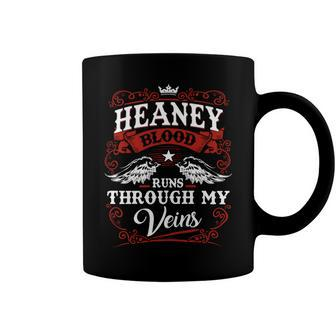 Heaney Name Shirt Heaney Family Name V2 Coffee Mug - Monsterry