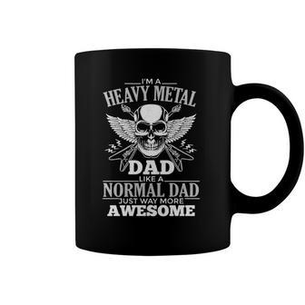 Heavy Metal Dad Punk Rock Music Lover Coffee Mug | Mazezy