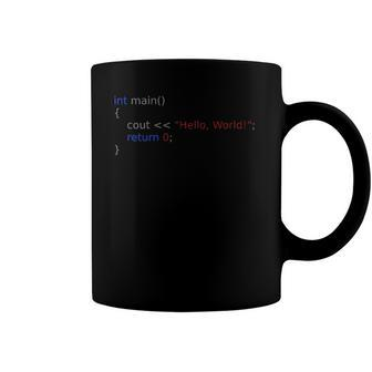 Hello World C Programming Languages Coffee Mug | Mazezy