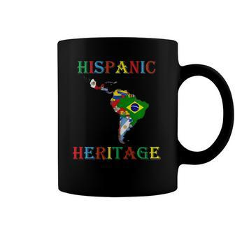 Hispanic Heritage Month All Countries Men Women Kids Coffee Mug | Mazezy