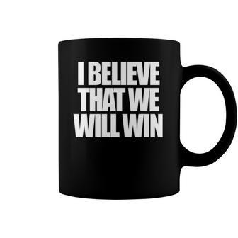 I Believe That We Will Wingirls Womens Soccer Coffee Mug | Mazezy