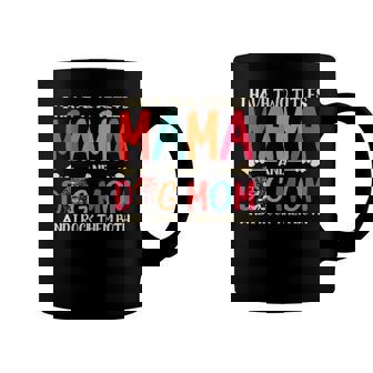 I Have Two Titles Mama And Border Collie Dog Mom Dog Mama Coffee Mug | Mazezy