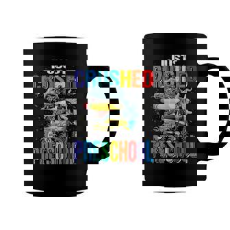 I Just Crushed Preschool Monster Truck Dinosaur Coffee Mug | Mazezy