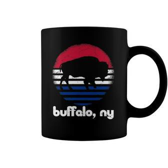I Love Buffalo New York Retro Standing Buffalo Ny 716 Coffee Mug | Mazezy