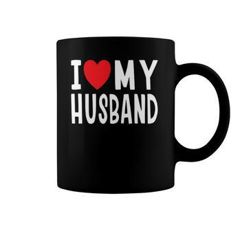 I Love My Husband Family Celebration Spouse Coffee Mug | Mazezy