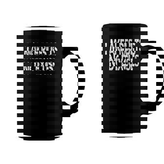 I Make Results Not Excuses - Motivational Coffee Mug | Mazezy