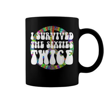 I Survived The 60S Twice 60S Sixties Birthday Gift V2 Coffee Mug - Seseable