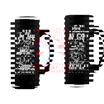 If You Aint First Youre Last 4Th Of July Trump Sunglasses Coffee Mug | Mazezy
