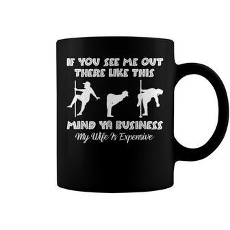 If You See Me Out There Like This Funny Fat Guy Man Husband Coffee Mug | Mazezy DE