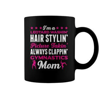 Im A Gymnastic Mom Funny Gymnastic Aerobic Coffee Mug | Mazezy