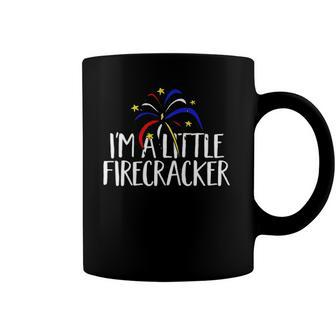 Im A Little Firecracker Patriotic 4Th Of July American Coffee Mug | Mazezy
